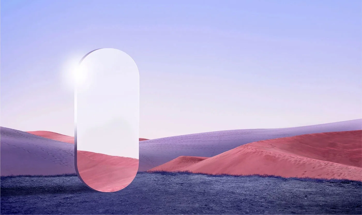 Time Suspended in Reflection